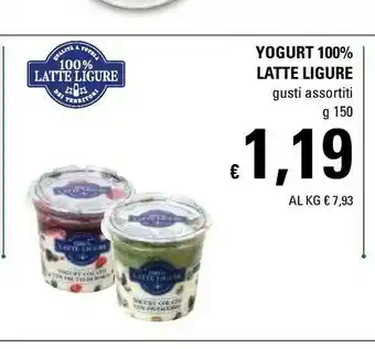 Basko 100% Latte Ligure Yogurt offerta