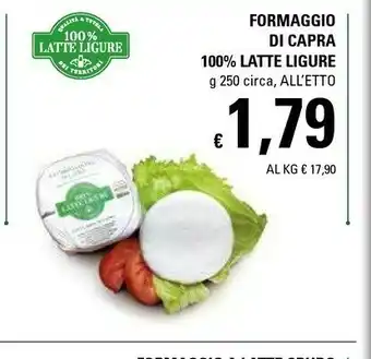 Basko Formaggio Di Capra 100% Latte Ligure offerta