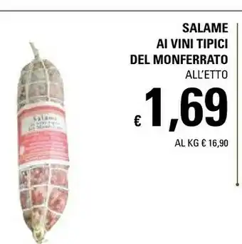 Basko Salame Ai Vini Tipici Del Monferrato offerta