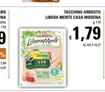 Basko Casa Modena Libera Mente Tacchino Arrosto 110 G(ml) offerta