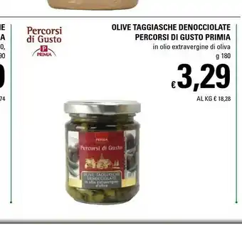 Basko Primia Percorsi Di Gusto Olive Taggiasche Denoncciolate In Olio Di Oliva 180g offerta