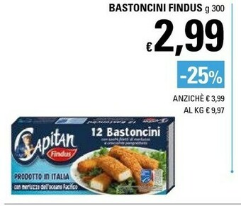 Basko Findus Bastoncini 300 G(ml) offerta