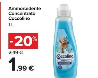 Carrefour Market Coccolino Ammorbidente Concentrato offerta