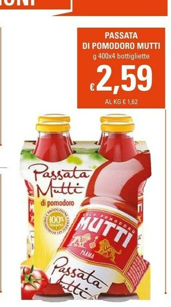 Basko Mutti Passata Di Pomodoro offerta