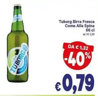 Tuborg Birra Fresca Come Alla Spina 66cl