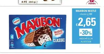 Basko Nestlè Maxibon Classic offerta