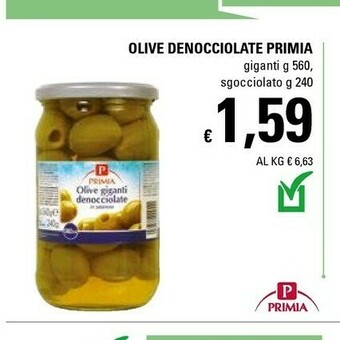 Basko Primia Olive Denocciolate offerta