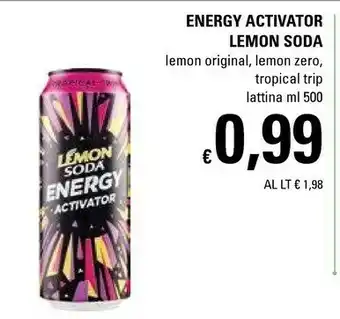 Lemon soda Energy Activator