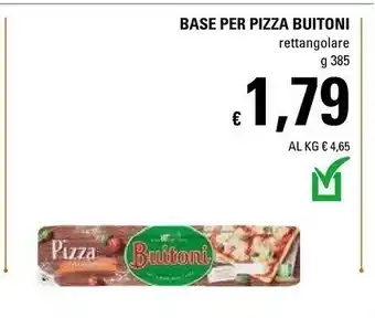 Basko Buitoni Base Per Pizza offerta