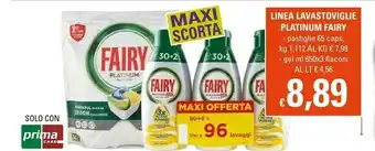 Basko Fairy Linea Lavastoviglie Platinum Gel offerta