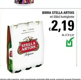 Stella artois Birra