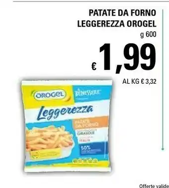 Basko Orogel Patate Da Forno Leggerezza Il Benessere offerta