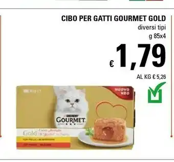 Basko Gourmet Purina Gold Cibo Per Gatti offerta