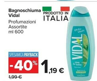 Vidal Bagnoschiuma