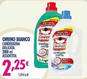 Acqua & Sapone Omino Bianco Candeggina Delicata 2000 ml offerta