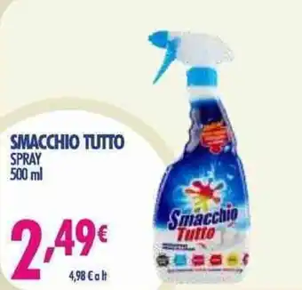 Acqua & Sapone Smacchio Tutto Spray 500 ml offerta