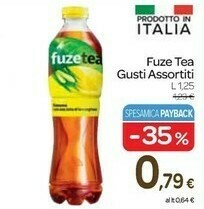 Carrefour Fuze Tea - Limone con una Nota di Lemongrass 1250 g(ml) offerta