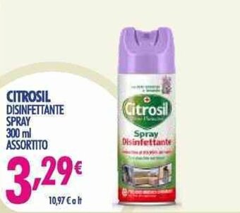 Acqua & Sapone Citrosil Disinfettante Spray 300 ml offerta