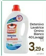 Carrefour Omino Bianco Detersivo Lavatrice offerta