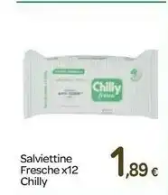 Carrefour Chilly Salviettine Fresche offerta