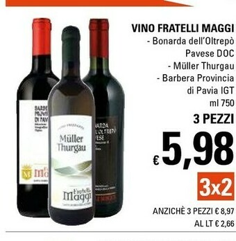 Basko Fratelli maggi Vino offerta