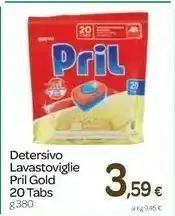 Carrefour Pril Detersivo Lavastoviglie Tabs offerta