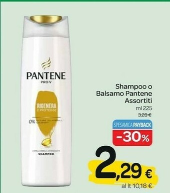 Carrefour Pantene Shampoo O Balsamo offerta