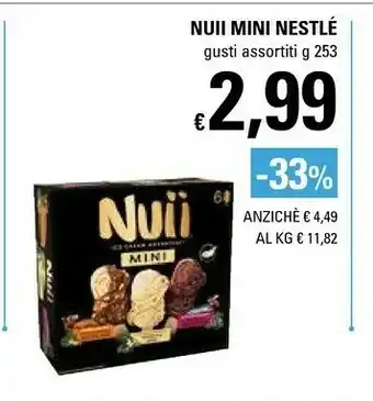 Basko Nestlè Nuii Mini offerta