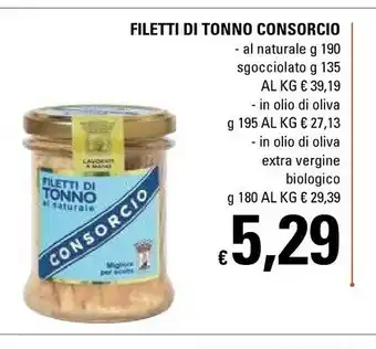 Consorcio Filetti Di Tonno