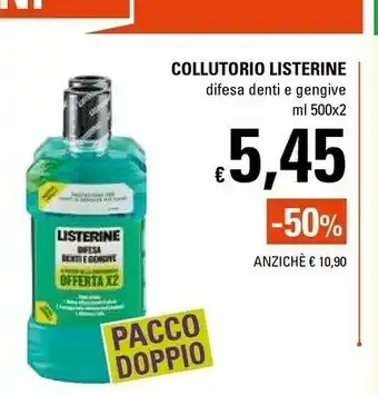 Basko Listerine Collutorio offerta