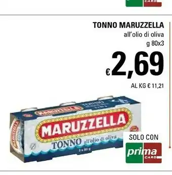Basko Maruzzella Tonno All'Olio Di Oliva 240 G(ml) offerta