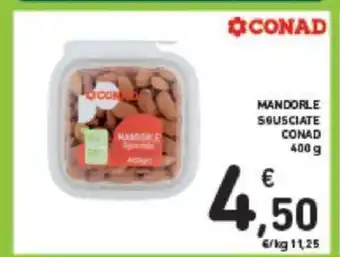 Conad Conad Mandorle Sgusciate 400 g offerta