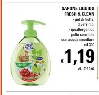 Basko Fresh & Clean Sapone Liquido offerta