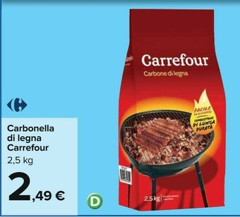 Carrefour Carrefour Carbonella Di Legna offerta