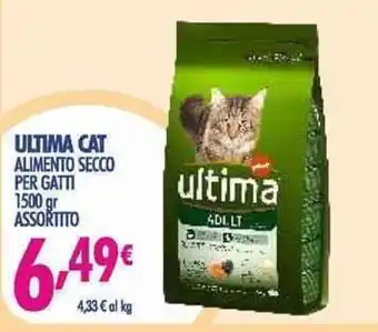 Acqua & Sapone Ultima Cat Alimento Secco per Gatti 1500 gr offerta