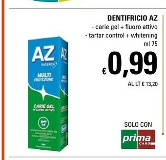 Basko Az Dentifricio offerta
