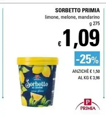 Basko Primia Sorbetto Al Limone offerta