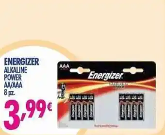 Acqua & Sapone Energizer Alkaline Power AA/AAA 8 pz. offerta