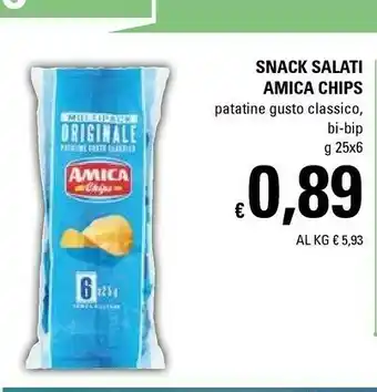 Basko Amica chips Snack Salati offerta