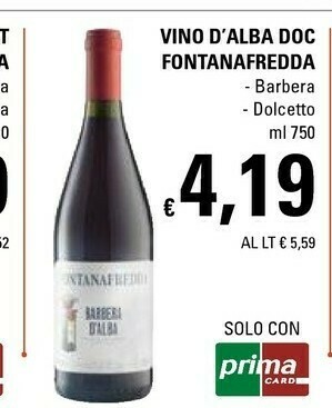 Basko Fontanafredda Vino D'alba Doc offerta