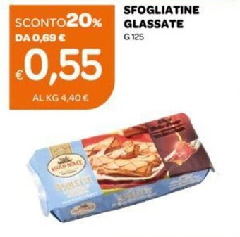 Ekom Sfogliatine Glassate g 125 offerta