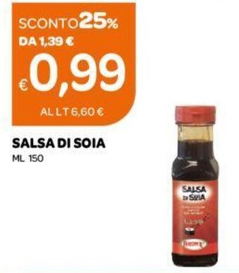 Ekom Salsa di Soia ml 150 offerta