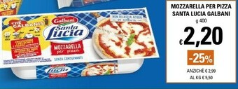 Basko Galbani Santa Lucia Mozzarella offerta