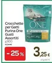Carrefour Express Purina Crocchette Per Gatti One offerta