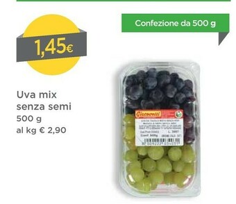 DPiù Uva Mix Senza Semi offerta