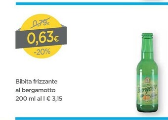 Bibita Frizzante Al Bergamotto