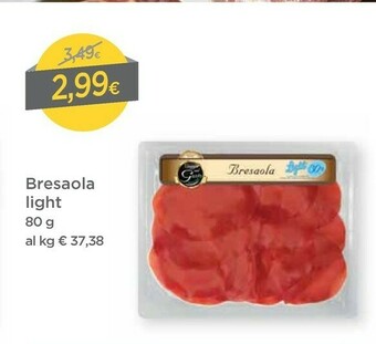 DPiù Viaggio nel gusto Bresaola Light offerta
