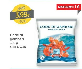 Oltre Mare Code Di Gamberi