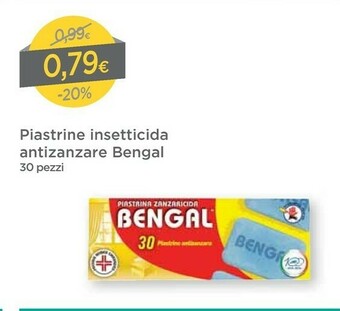 DPiù Bengal Piastrine Insetticida Antizanzare offerta