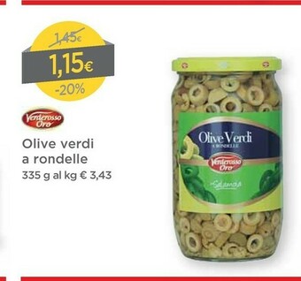 DPiù Verderosso Oro Olive Verdi A Rondelle offerta